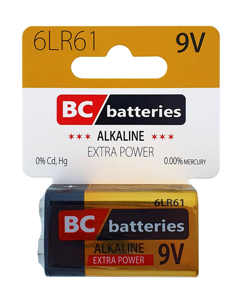 Baterie BC Batteries Alkaline 9V