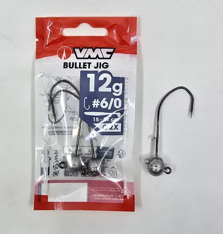Jigy VMC Bullet Jighead, 3 ks