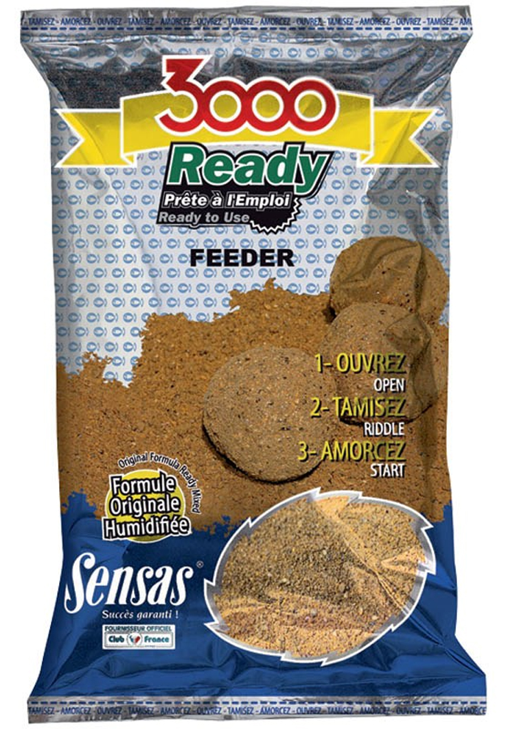 Vlhčené krmivo SENSAS 3000 Ready Feeder