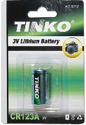 Baterie TINKO CR 123 3V lithiová