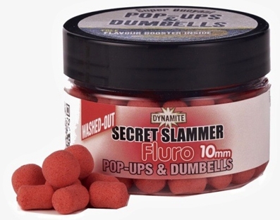 Boilie Pop Up & Dumbells Dynamite BAITS Secret Slammer Fluro