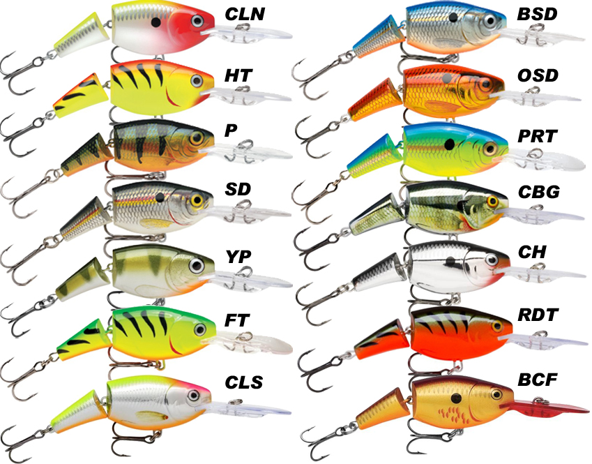 Vobler RAPALA Jointed Shad Rap 07 | OKfish.sk, rybárske potreby