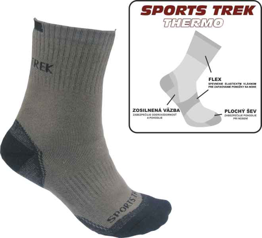 Ponožky Sports Trek Thermo