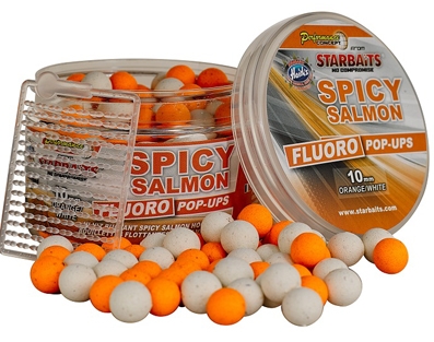 Plovoucí boilie StarBaits Spicy Salmon Fluo
