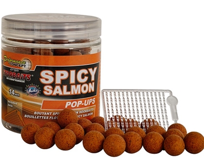 Plovoucí boilies STARBAITS Spicy Salmon Pop Up