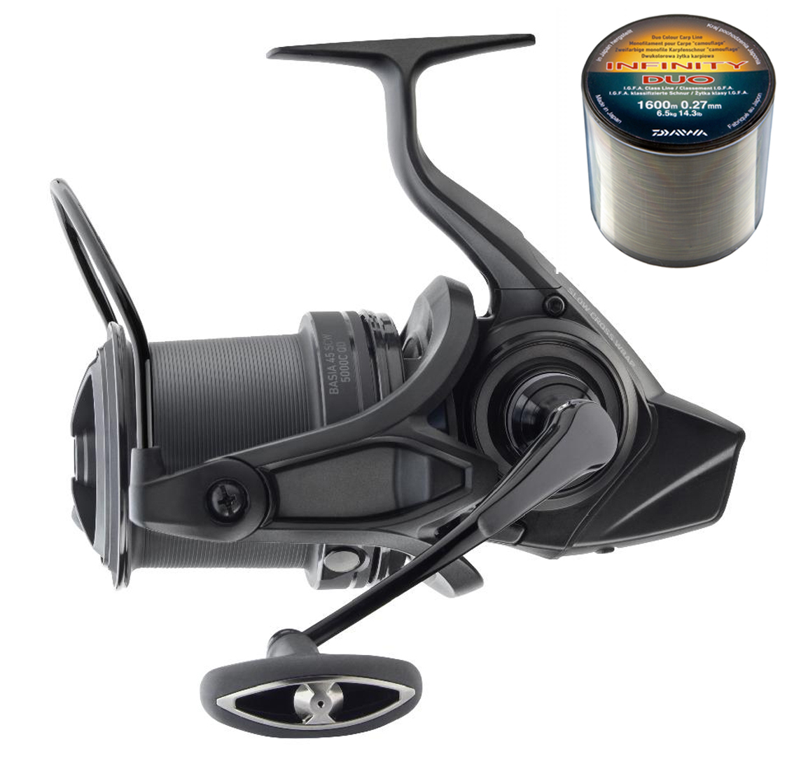 Daiwa Infinity Duo Carpe – Fil De Pêche Monofilament 0,36mm – 840m – 10,7kg