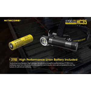 Obrázek 9 k Čelovka NITECORE HC35 + NL2140HP