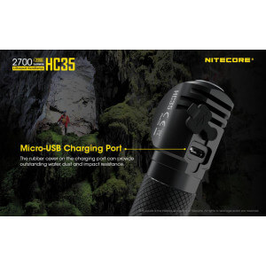 Obrázek 13 k Čelovka NITECORE HC35 + NL2140HP