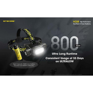 Obrázek 8 k Nabíjecí čelovka NITECORE HC68