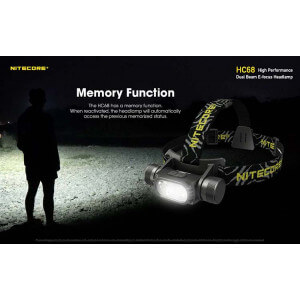 Obrázek 11 k Nabíjecí čelovka NITECORE HC68