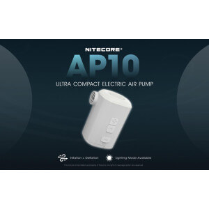 Obrázek 2 k Elektrická pumpa NITECORE AP10 - pumpa, vakuovač, svítilna