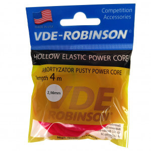 Amortizér VDE-ROBINSON Latex Hollow Elastic 800% průměr 2,56 mm, barva růžová