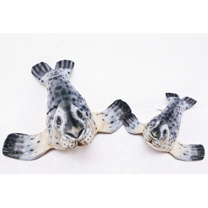 Polštář GABY Tuleň šedý