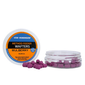 Vyvážené boilie VDE-ROBINSON Wafters 6x10 mm, 15 g moruša