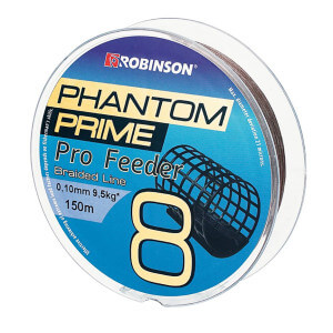 Šňůra ROBINSON Phantom Pro Feeder X8 hnědá
