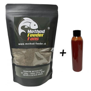 Obrázek 4 k SET = krmivo METHOD FEEDER FANS Premium Method Mix 600 g + zálivka 200 ml