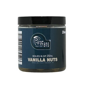 Obrázek 2 k Chytací boilie CARP FANS Vanilla Nuts v dipu