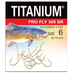 Háčky ROBINSON Titanium Pro Fly 305 BR