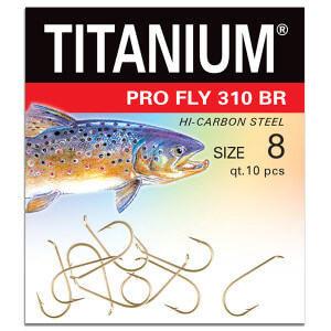 Háčky ROBINSON Titanium Pro Fly 310 BR
