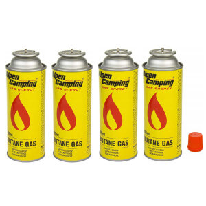 SET = 4x plynová kartuše ALPEN Camping
