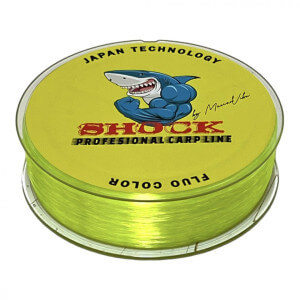 Vlasec METHOD FEEDER FANS Shock Profesional Carp Line Fluo, 650 m