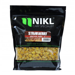 Vařený partikl NIKL Kukuřice, jahody