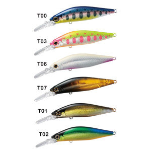 Vobler SHIMANO Cardiff Flügel 70F, 7 cm, 7,8 g