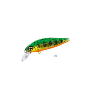 Vobler SHIMANO Cardiff Pinspot 50S, 5 cm, 3,5 g T00 Green Gold