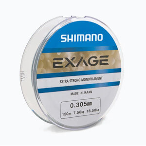 Vlasec SHIMANO Line Exage Steel Grey, 150 m