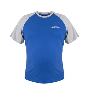 Tričko SHIMANO Shorts Sleeve T-Shirt Blue
