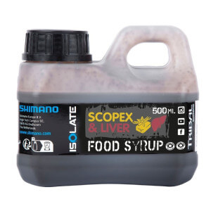 Sirup SHIMANO Isolate Food Syrup Scopex & Liver, 500ml