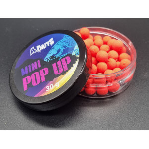 Obrázok 2 k Mini boilie ABAITS Pop Up, 8 mm, Jahoda