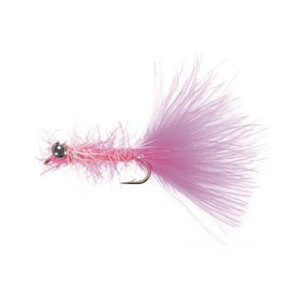 Muška UNIQUE Flies Krystal Bugger Fluo Pink Daiichi