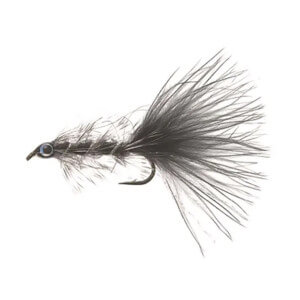 Muška UNIQUE Flies Swim Bugger Black Daiichi