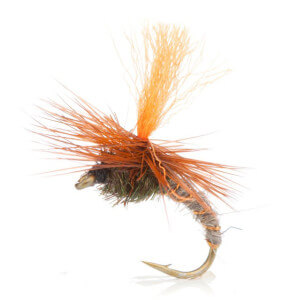 Muška UNIQUE Flies Klinkhammer Light High Viz Orange TMC