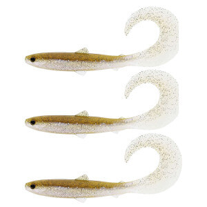 Nástraha WESTIN Bullteez Curltail, Pearl Sand, 3 ks