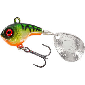 Nástraha WESTIN Dropbite Spin Tail Jig, Firetiger
