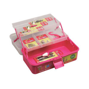 Kufřík LITTLE VIKING Tackle Box Kit Fuchsia