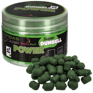 Dumbell SENSAS Power Green česnek