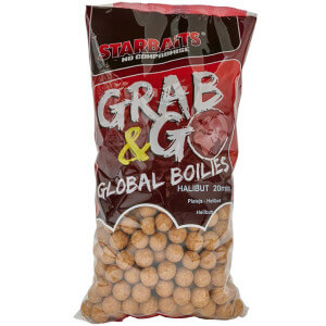 Boilie STARBAITS Grab & Go Global Halibut, 2,5 kg