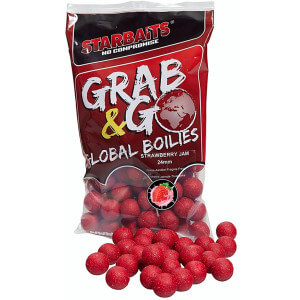 Boilie STARBAITS Grab & Go Global Jahody