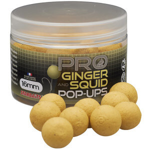 Boilie STARBAITS Pro Ginger & Squid Pop Up