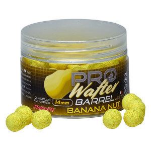 Vyvážené boilie STARBAITS PRO Barrel Wafter Banana Nut