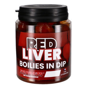Boilie STARBAITS Red Liver v dipu