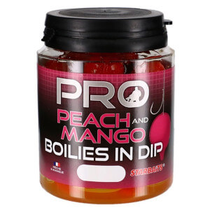 Boilie STARBAITS Pro Peach Mango v dipu
