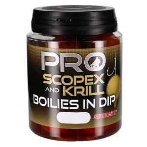 Boilie STARBAITS Pro Scopex & Krill v dipe