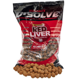 Boilie STARBAITS D-Solve Red Liver, 20 mm, 2,50 kg
