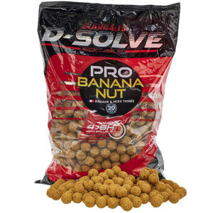 Boilie STARBAITS D-Solve Banana Nut, 20 mm, 2,50 kg