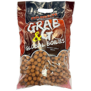 Boilie STARBAITS Grab & Go Global Whisky Cola, 5 kg