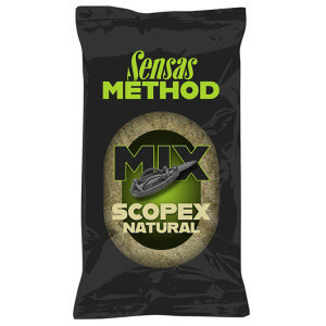Krmivo SENSAS Method Mix Natural Scopex, 1 kg